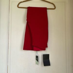 NEW With Tag Red Knit Pull On Pant By Tuckernuck